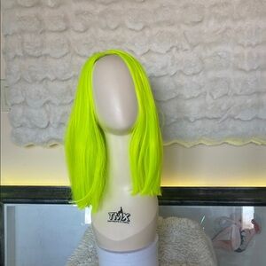 Neon Yellow Women's Hair Wig